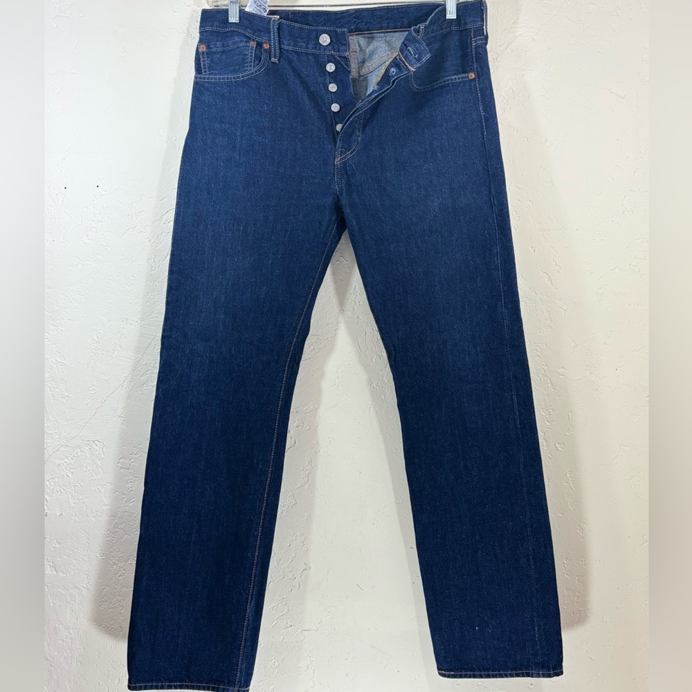 Levi's 501 Dark Blue Straight Men's Jeans